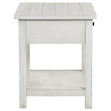  Coaster Furniture Payne 710558-S2 2-piece Coffee and 1-drawer End Table Set - White IMAGE 3