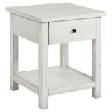  Coaster Furniture Payne 710558-S2 2-piece Coffee and 1-drawer End Table Set - White IMAGE 6