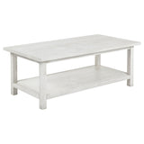  Coaster Furniture Payne 710558-S2 2-piece Coffee and 1-drawer End Table Set - White IMAGE 8