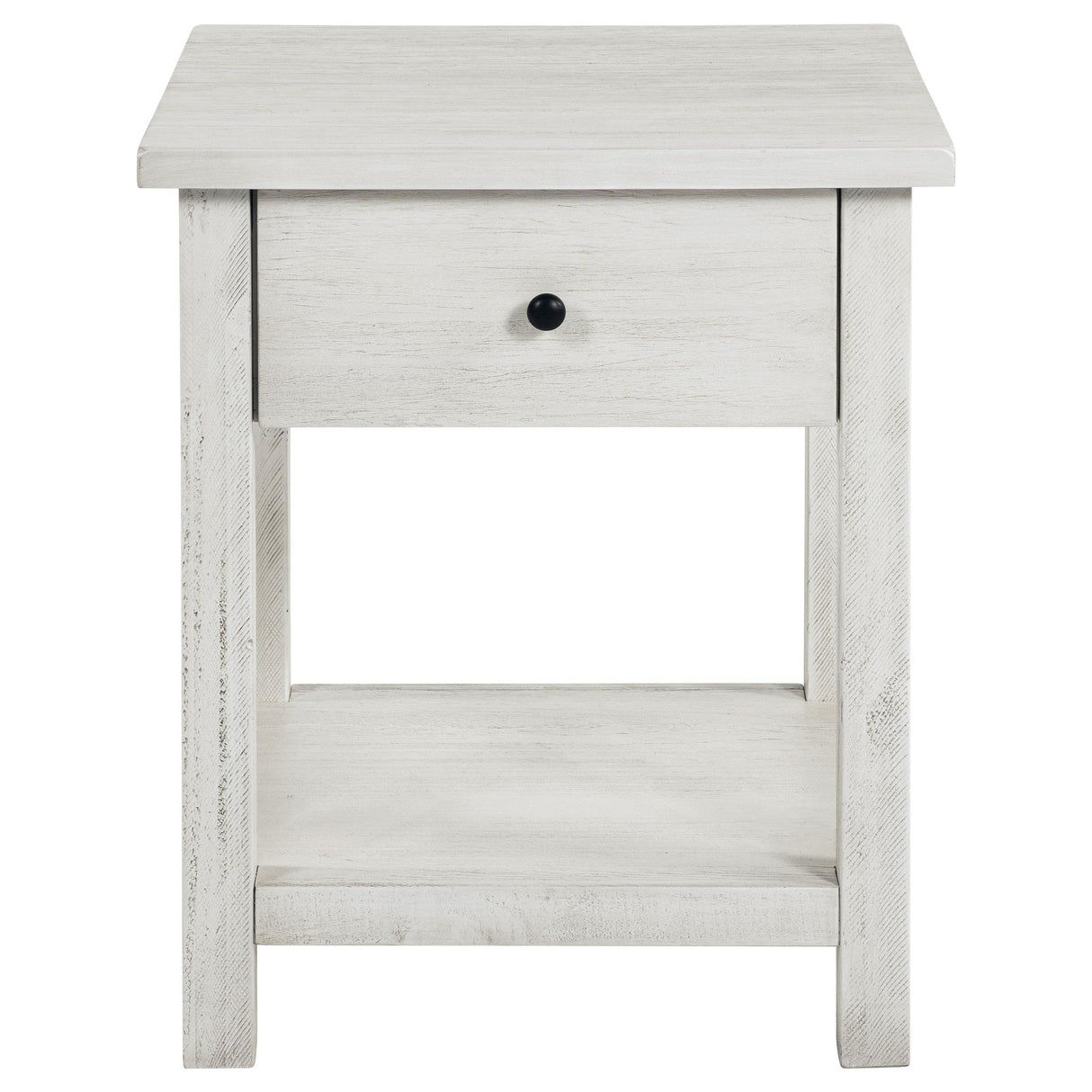  Coaster Furniture Payne 710558-S2 2-piece Coffee and 1-drawer End Table Set - White IMAGE 9