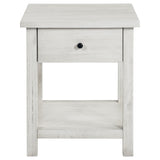  Coaster Furniture Payne 710558-S2 2-piece Coffee and 1-drawer End Table Set - White IMAGE 9