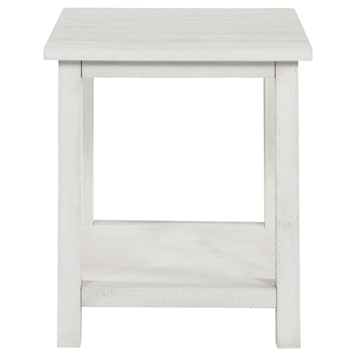  Coaster Furniture Payne 710558-S3A 3-piece Coffee and End Table Set - Distressed White IMAGE 10