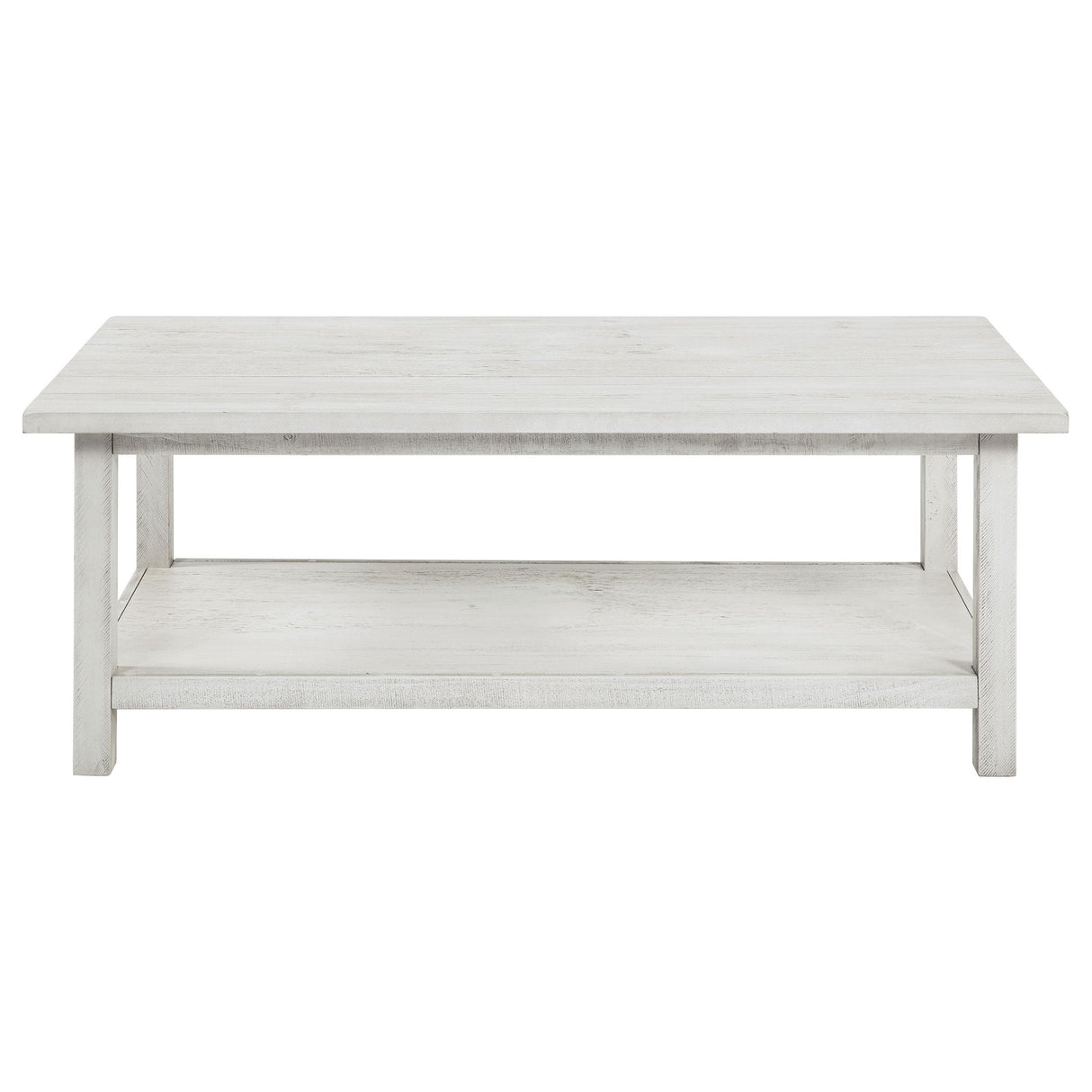  Coaster Furniture Payne 710558-S3A 3-piece Coffee and End Table Set - Distressed White IMAGE 9