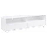  Coaster Furniture Ellice 710750 71-inch TV Stand Media Console - White IMAGE 2