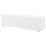  Coaster Furniture Ellice 710750 71-inch TV Stand Media Console - White IMAGE 3