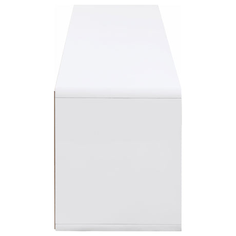  Coaster Furniture Ellice 710750 71-inch TV Stand Media Console - White IMAGE 4