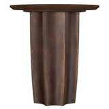  Coaster Furniture Cayenne 710777 Solid Mango Wood Accent End Table - Walnut IMAGE 3