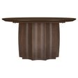  Coaster Furniture Cayenne 710778 Solid Mango Wood Coffee Table - Walnut IMAGE 1