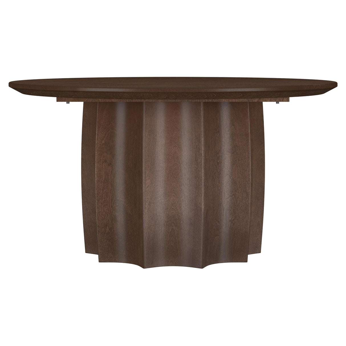  Coaster Furniture Cayenne 710778 Solid Mango Wood Coffee Table - Walnut IMAGE 1