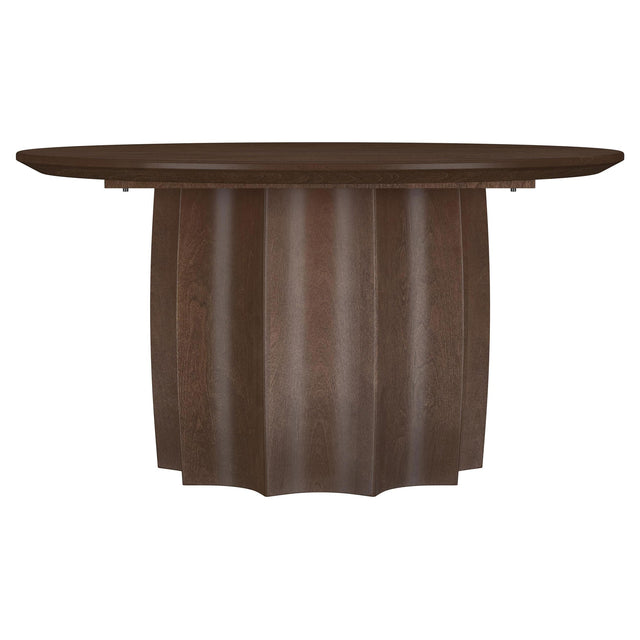  Coaster Furniture Cayenne 710778 Solid Mango Wood Coffee Table - Walnut IMAGE 1