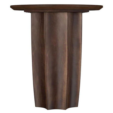  Coaster Furniture Cayenne 710778-S2 2-piece Solid Mango Wood Coffee Table Set - Walnut IMAGE 3
