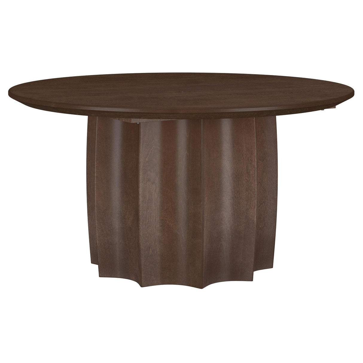  Coaster Furniture Cayenne 710778-S2 2-piece Solid Mango Wood Coffee Table Set - Walnut IMAGE 8