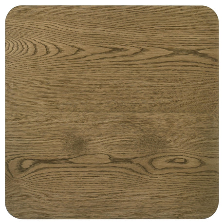  Coaster Furniture Castlewood 710857 Engineered Wood Accent End Table - Brown Oak IMAGE 4