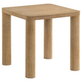  Coaster Furniture Castlewood 710868-S3 3-piece Cocktail Coffee Table Set - Light Oak IMAGE 8