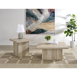  Coaster Furniture Devar 710877 Square Engineered Wood End Table - Distressed Pine IMAGE 8