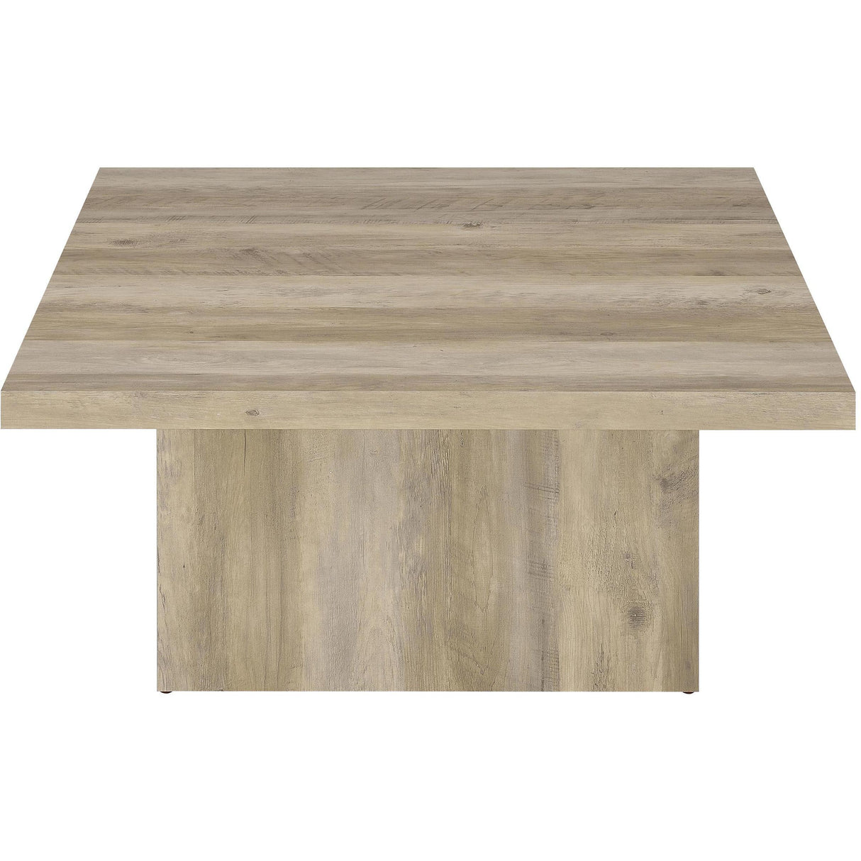  Coaster Furniture Devar 710878-S2 2-piece Square Coffee End Table Set - Distressed Pine IMAGE 9