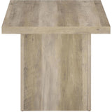  Coaster Furniture Devar 710878-S3 3-piece Square Coffee End Table Set - Distressed Pine IMAGE 7
