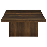 Coaster Furniture Devar 710888 Square Engineered Wood Coffee Table - Dark Pine IMAGE 8