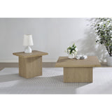  Coaster Furniture Devar 710918 Square Engineered Wood Coffee Table - Latte IMAGE 8