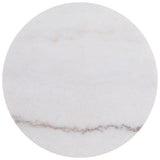  Coaster Furniture Jason 712418-S3 3-piece Round White Marble Coffee Table Set - Honey Brown IMAGE 5
