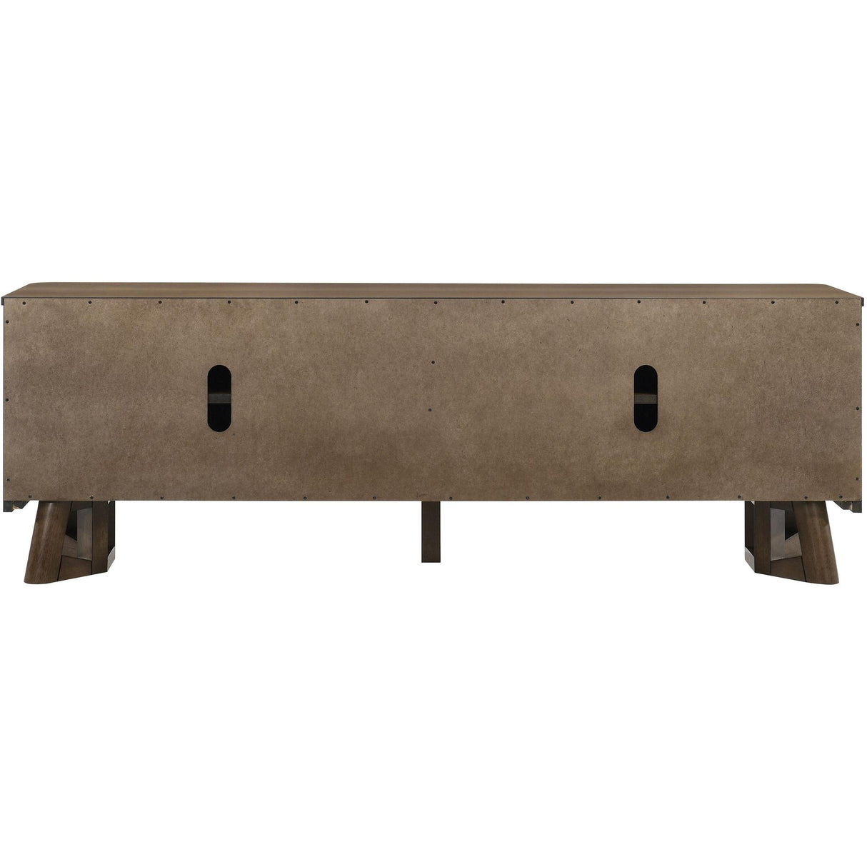  Coaster Furniture Trotter 720133 71-inch 4-Door Wood TV Stand Media Console - Brown IMAGE 9