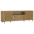  Coaster Furniture Arini 720253 Rattan Cane 2-door TV Stand Media Console - Sand Wash IMAGE 1