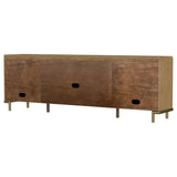  Coaster Furniture Arini 720253 Rattan Cane 2-door TV Stand Media Console - Sand Wash IMAGE 7