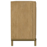  Coaster Furniture Arini 720253 Rattan Cane 2-door TV Stand Media Console - Sand Wash IMAGE 9