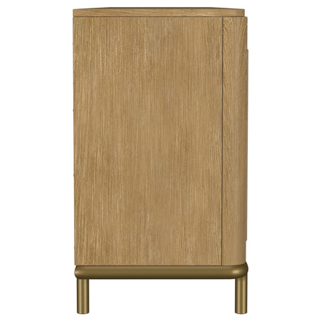  Coaster Furniture Arini 720253 Rattan Cane 2-door TV Stand Media Console - Sand Wash IMAGE 9