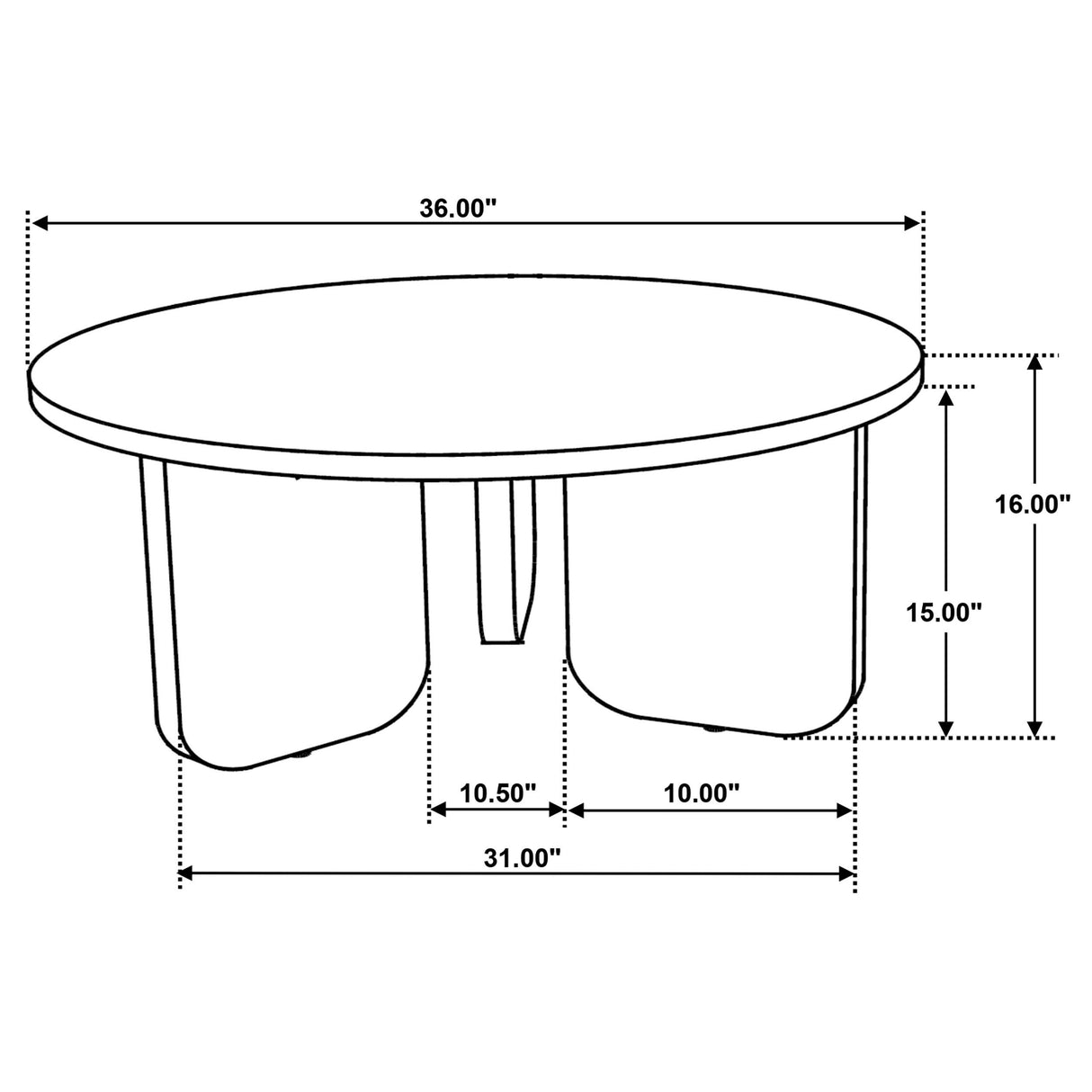  Coaster Furniture Dale 721998-S2 2-piece Solid Wood Coffee and End Table Set - Brown IMAGE 9