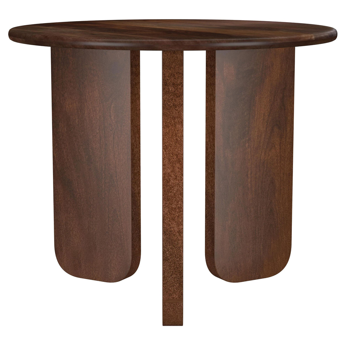  Coaster Furniture Dale 721998-S3 3-piece Solid Wood Coffee and End Table Set - Brown IMAGE 4