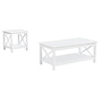  Coaster Furniture Skyview 722088-S2 2-piece Rectangular Lift Top Coffee Table Set - White IMAGE 1