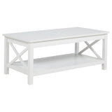  Coaster Furniture Skyview 722088-S2 2-piece Rectangular Lift Top Coffee Table Set - White IMAGE 11