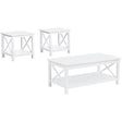  Coaster Furniture Skyview 722088-S3 3-piece Rectangular Lift Top Coffee Table Set - White IMAGE 1
