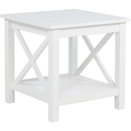  Coaster Furniture Skyview 722088-S3 3-piece Rectangular Lift Top Coffee Table Set - White IMAGE 3