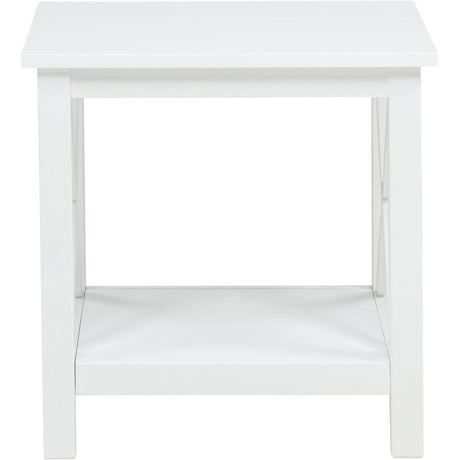  Coaster Furniture Skyview 722088-S3 3-piece Rectangular Lift Top Coffee Table Set - White IMAGE 4