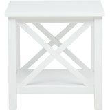  Coaster Furniture Skyview 722088-S3 3-piece Rectangular Lift Top Coffee Table Set - White IMAGE 5