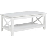  Coaster Furniture Skyview 722088-S3 3-piece Rectangular Lift Top Coffee Table Set - White IMAGE 7