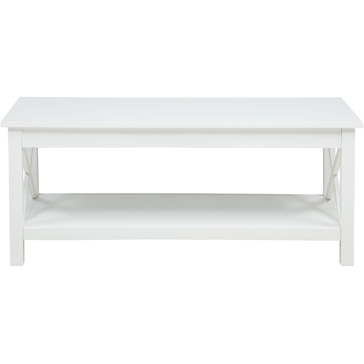  Coaster Furniture Skyview 722088-S3 3-piece Rectangular Lift Top Coffee Table Set - White IMAGE 9