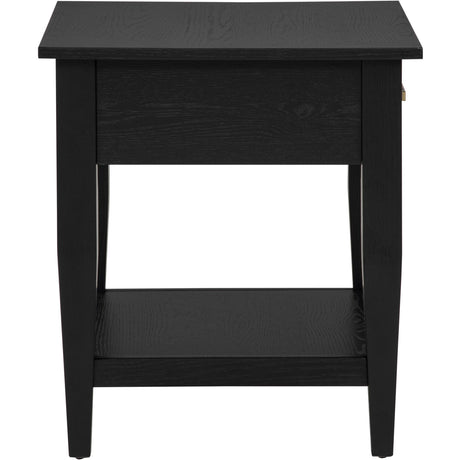  Coaster Furniture Lindenton 722727 1-drawer Wood Occasional End Table - Black IMAGE 11