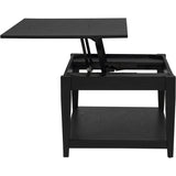 Coaster Furniture Lindenton 722728-S2 2-piece Wood Lift-Top Coffee and End Table Set - Black IMAGE 12