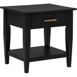  Coaster Furniture Lindenton 722728-S2 2-piece Wood Lift-Top Coffee and End Table Set - Black IMAGE 5