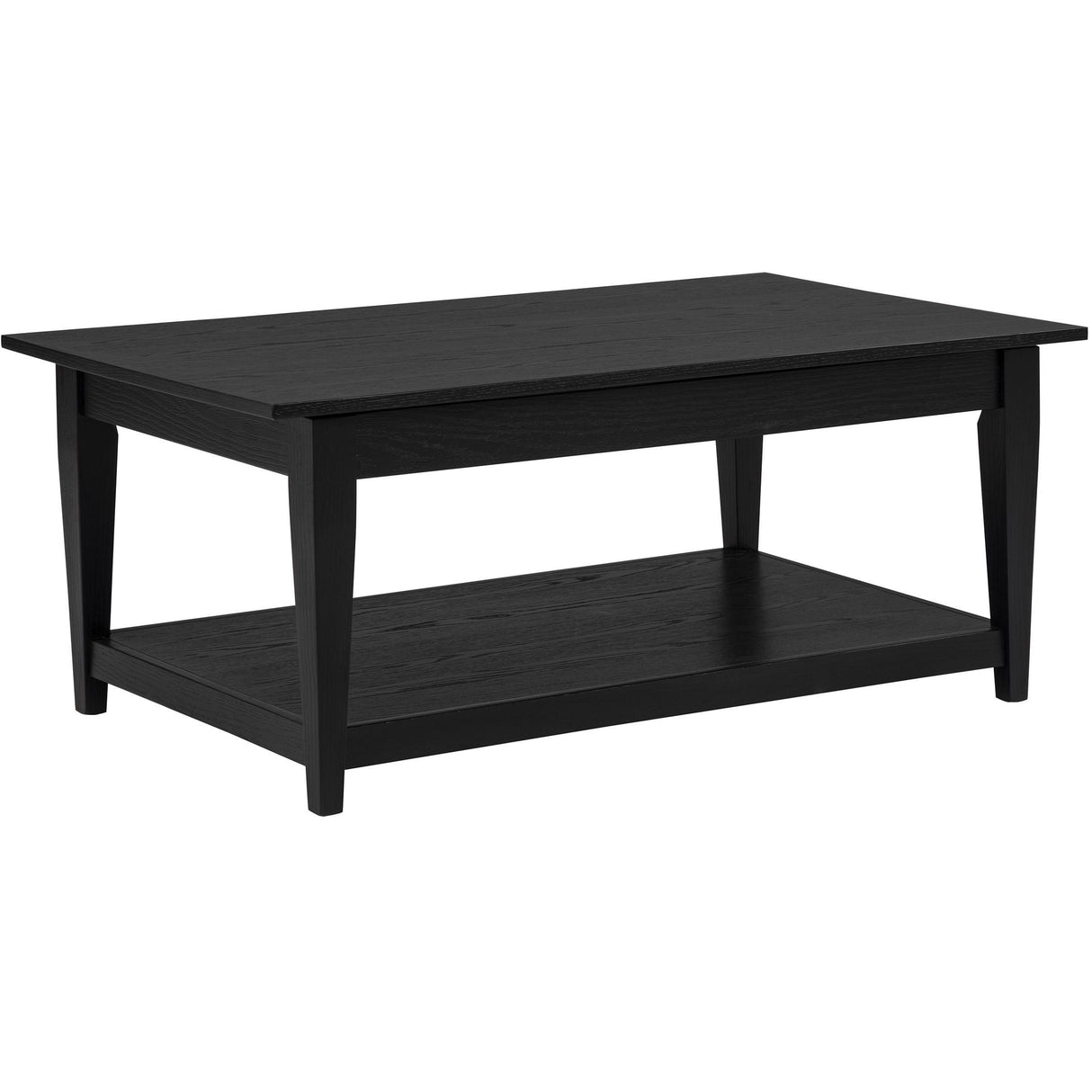  Coaster Furniture Lindenton 722728-S3 3-piece Wood Lift-Top Coffee and End Table Set - Black IMAGE 7