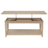  Coaster Furniture Lindenton 722758 Lift-Top Occasional Coffee Table - Blonde IMAGE 11