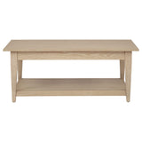  Coaster Furniture Lindenton 722758 Lift-Top Occasional Coffee Table - Blonde IMAGE 4