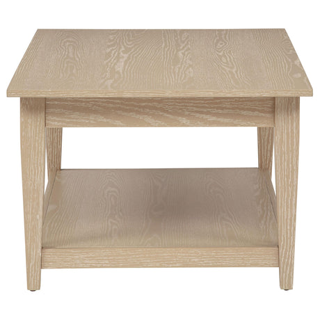  Coaster Furniture Lindenton 722758 Lift-Top Occasional Coffee Table - Blonde IMAGE 5