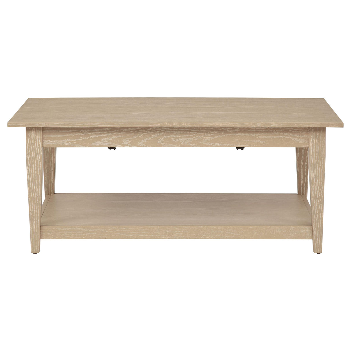  Coaster Furniture Lindenton 722758 Lift-Top Occasional Coffee Table - Blonde IMAGE 8