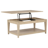  Coaster Furniture Lindenton 722758-S2 2-piece Wood Lift-Top Coffee and End Table Set - Blonde IMAGE 11