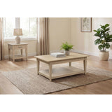  Coaster Furniture Lindenton 722758-S2 2-piece Wood Lift-Top Coffee and End Table Set - Blonde IMAGE 5
