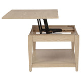 Coaster Furniture Lindenton 722758-S3 3-piece Wood Lift-Top Coffee and End Table Set - Blonde IMAGE 11
